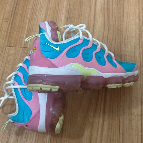 Vibrant Pink and Blue Sneakers - Picture 5 of 5